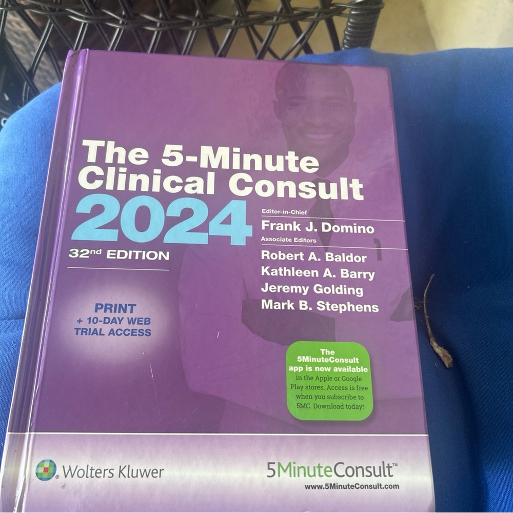 The 5-Minute Clinical Consult 2024 Hardcover